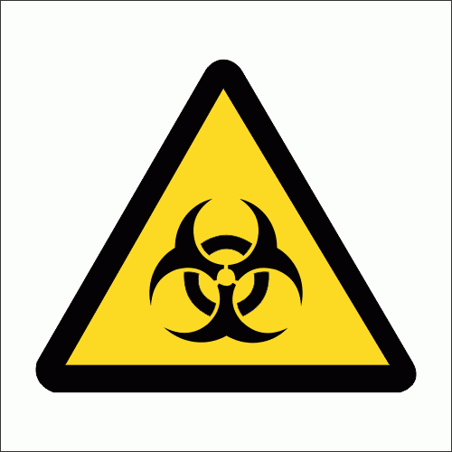 WW11 - Biological Hazard Safety Sign