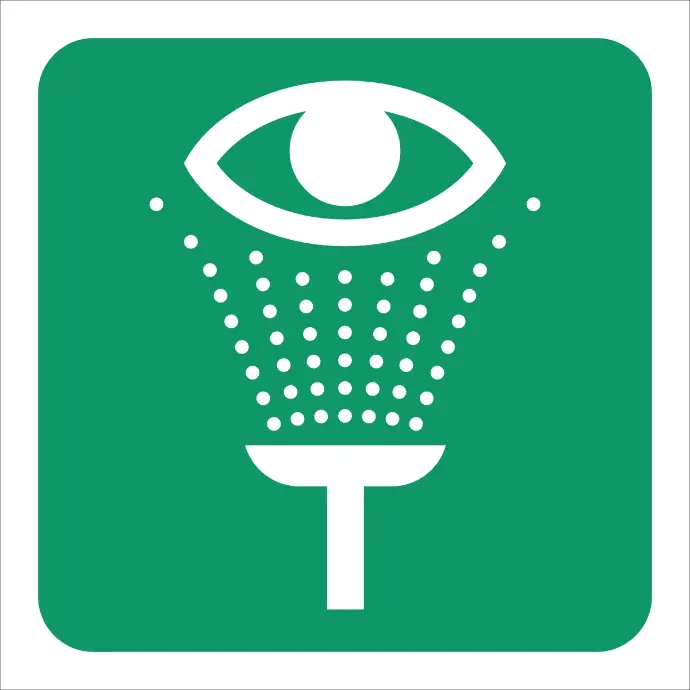 GA19 - SABS Eyewash Bay Safety Sign