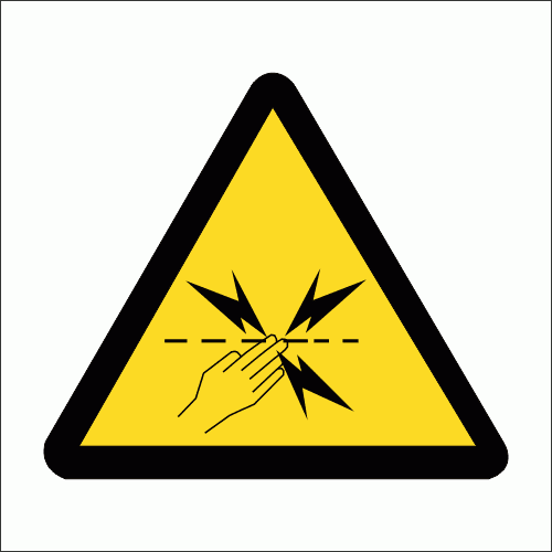 WW29 - Electric Fence Hazard Safety Sign