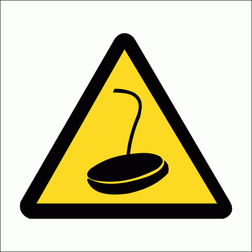 WW30 - Magnetic Crane Safety Sign