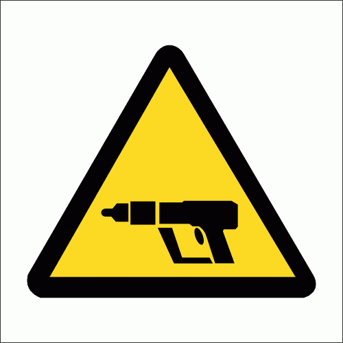 WW31 - Nail gun Safety Sign