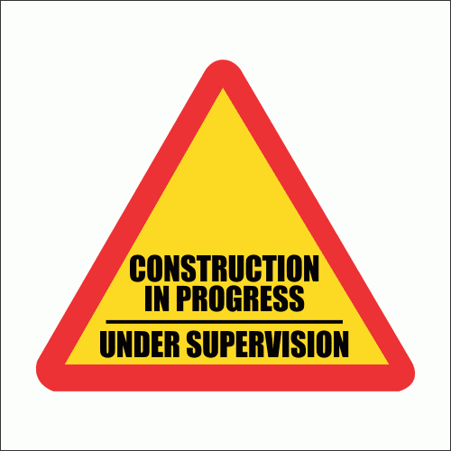 C20 - Construction In Progress Sign