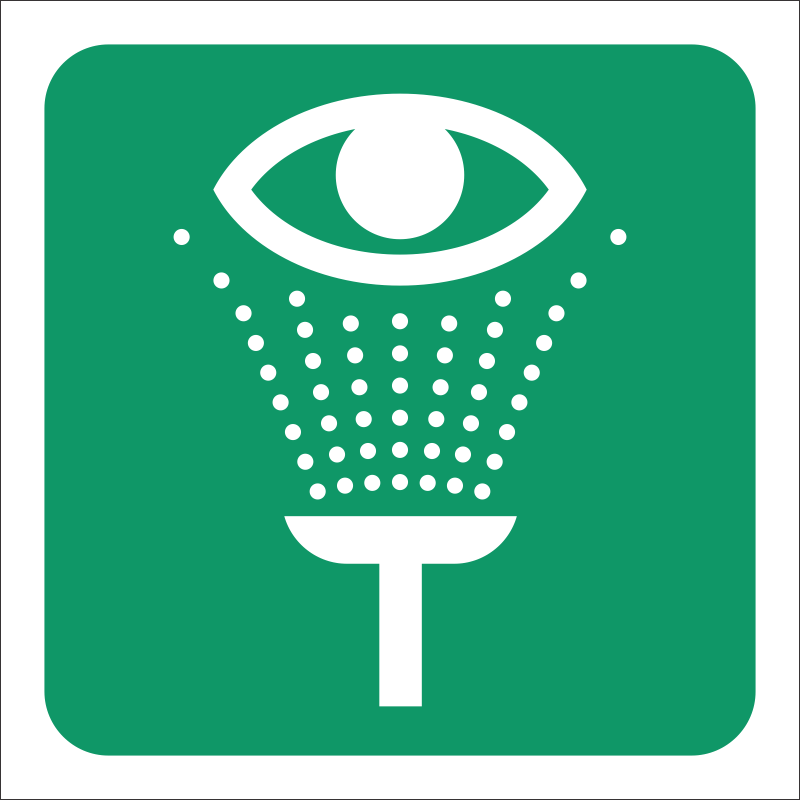 GA19 - Eye-Wash Bay Sign