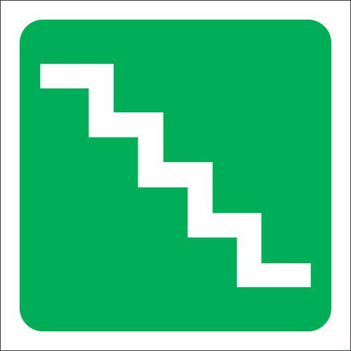 GA32 - Stairs Safety Sign