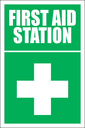 FA18 - First Aid Station Sign