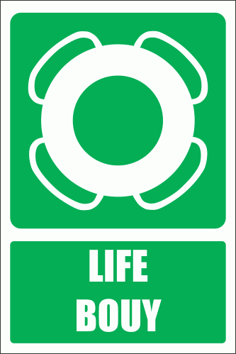 GA30E - Lifebuoy Explanatory Sign