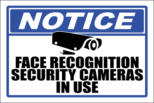 SE69 - Face Recognition Sign