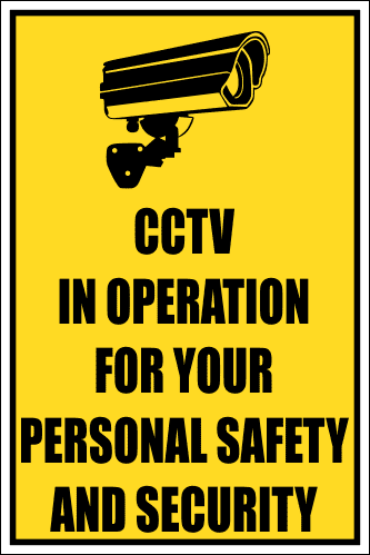SE80 - CCTV In Operation Sign