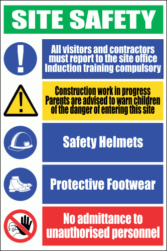 C22 - Site Safety Sign
