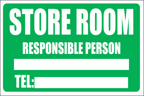 C24 - Store Room Sign