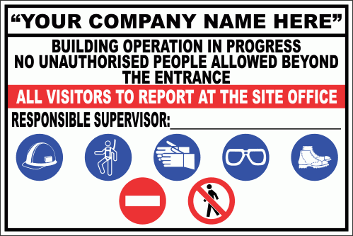 C31C - Construction Site Sign