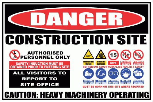 C33 - Construction Site Sign