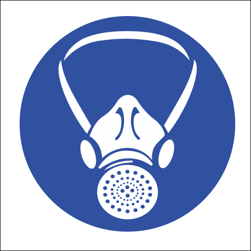 MV2 - Respiratory Protection Safety Sign