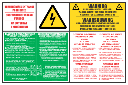 EL26 - Electrical Sub-Station Sign III