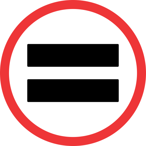 R208 - No Unauthorised Vehicles Road Sign