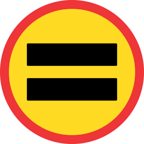 TR208 - Temporary No Unauthorised Vehicles Road Sign