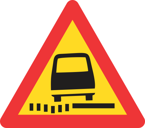 TW342 - Temporary Soft Shoulder Road Sign