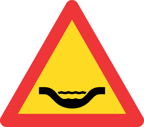 TW350 - Temporary Drift Road Sign