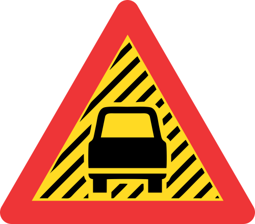 TW354 - Temporary Reduced Visibility Road Sign