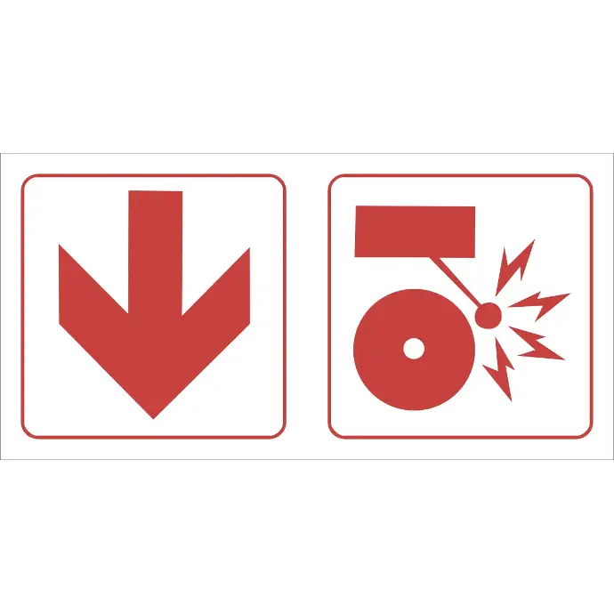 FR70- Fire Alarm Ahead Safety Sign