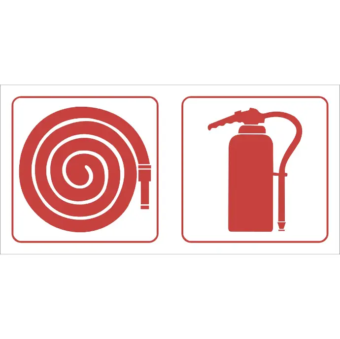 FR73 - Fire Fighting Equipment Combo 1 Safety Sign