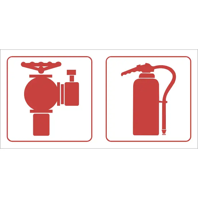 FR74 - Fire Fighting Equipment Combo 2 Safety Sign