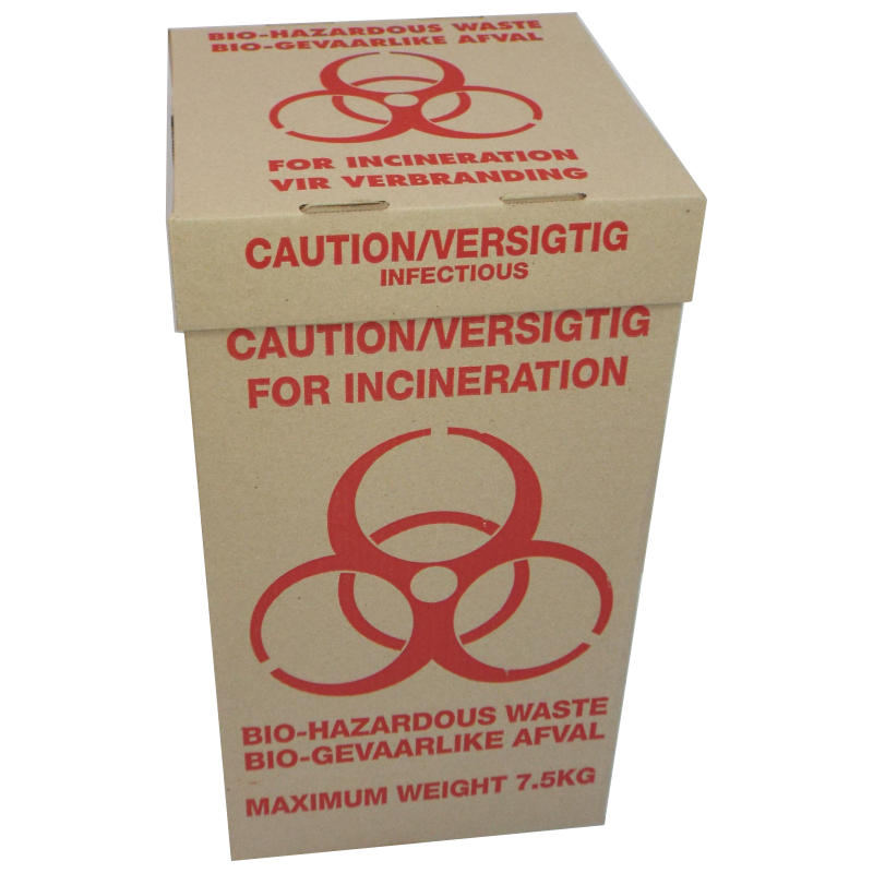 7.5kg (50L) Bio Hazard Waste Box Set
