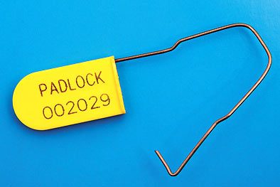 Padlock Seal - Yellow