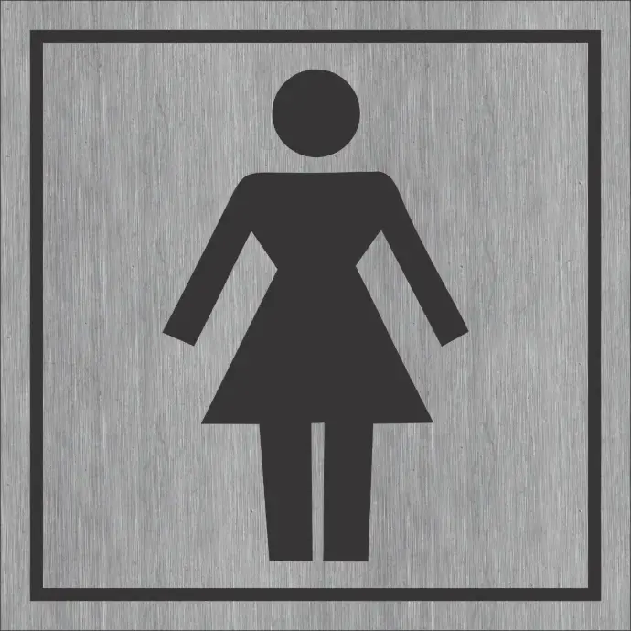 C-T28 - Ladies Toilet Sign