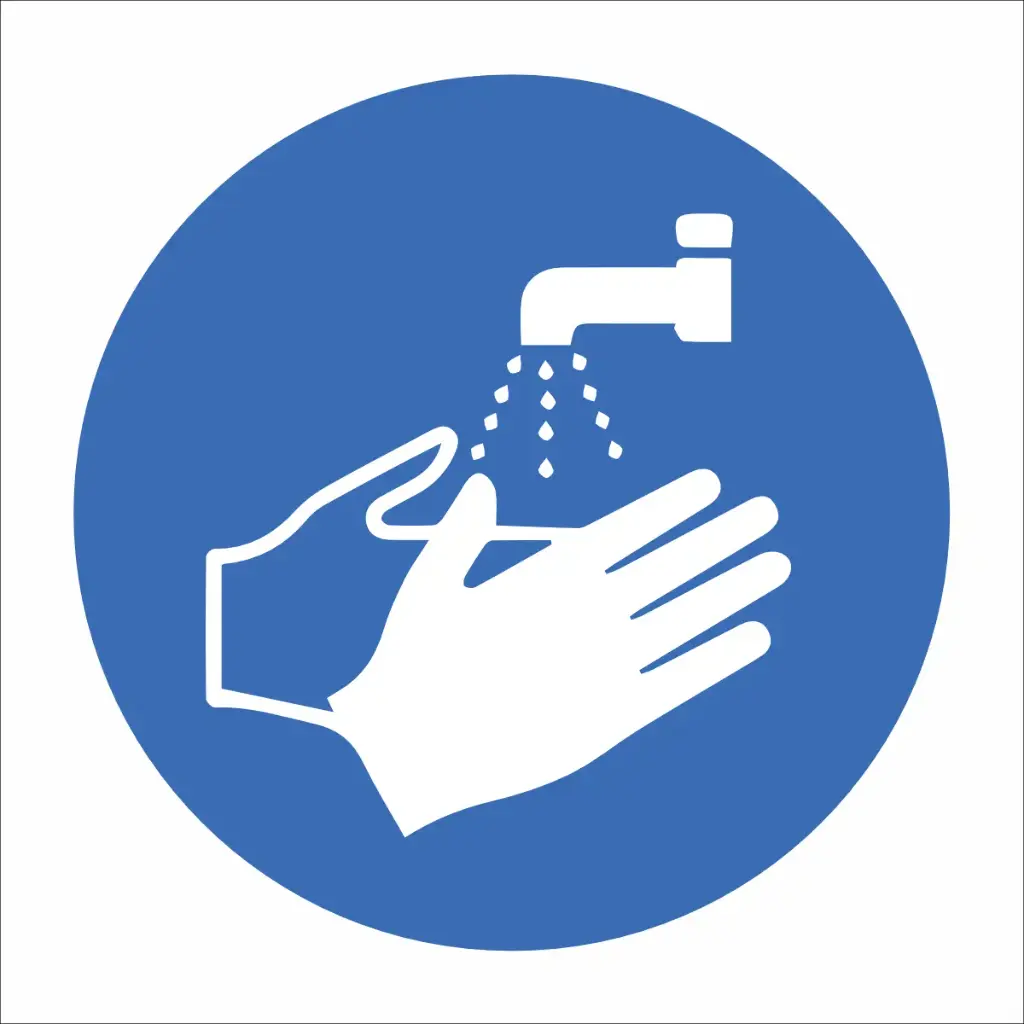 MV30 - Wash Hands Sign