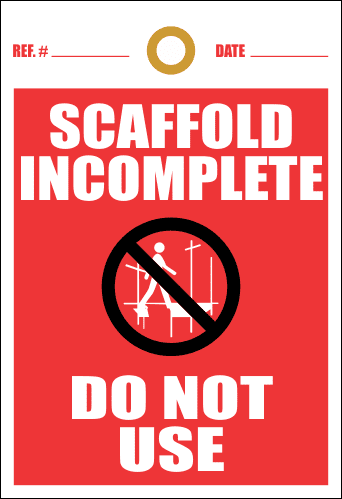 STU4 - Scaffold Incomplete Tag