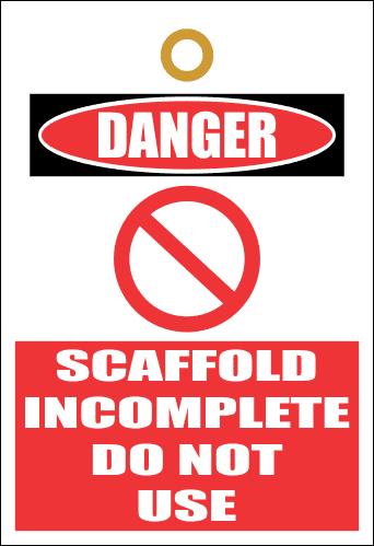STU9 - Scaffold Incomplete Tag