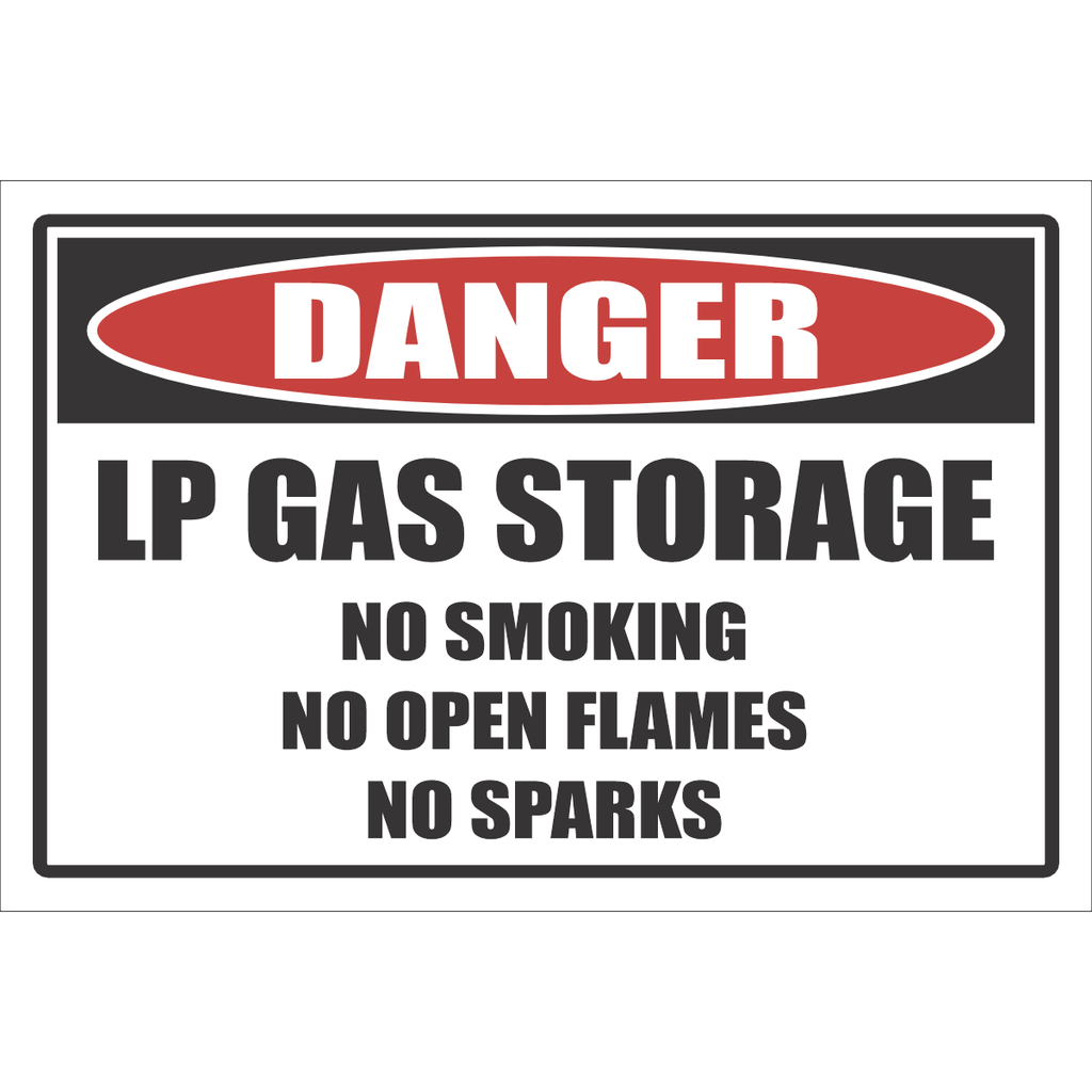 DG11 - LP Gas Storage Danger Sign