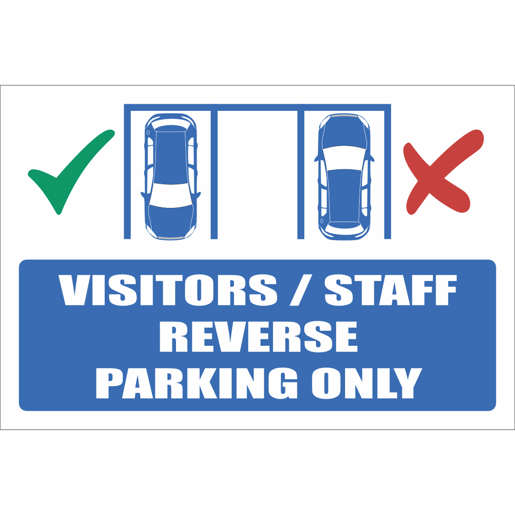 MA42 - Reverse Parking Only Sign