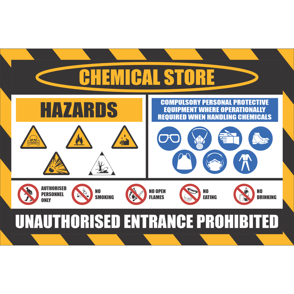 WF46 - Chemical Store Sign
