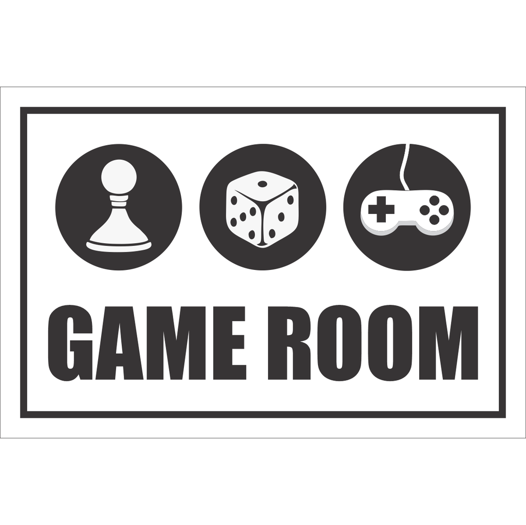 B16 - Game Room Sign