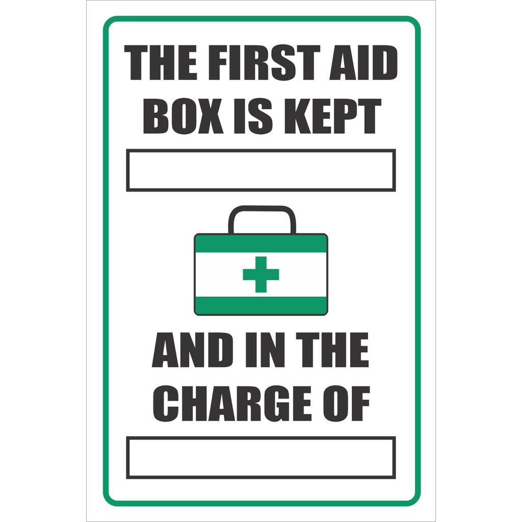 FA81 - First Aid Box Kept By Sign