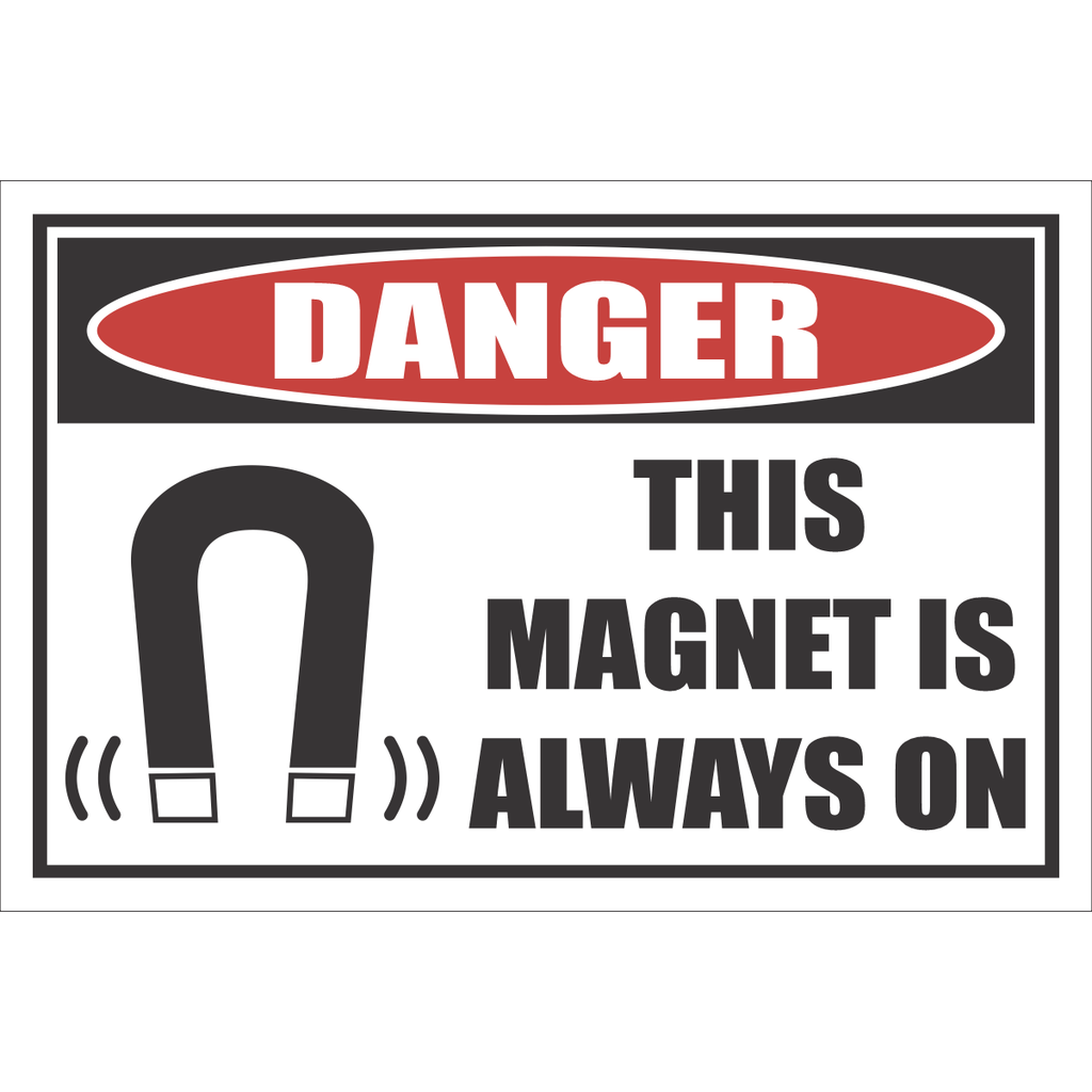 DG18 - Magnet Danger Sign
