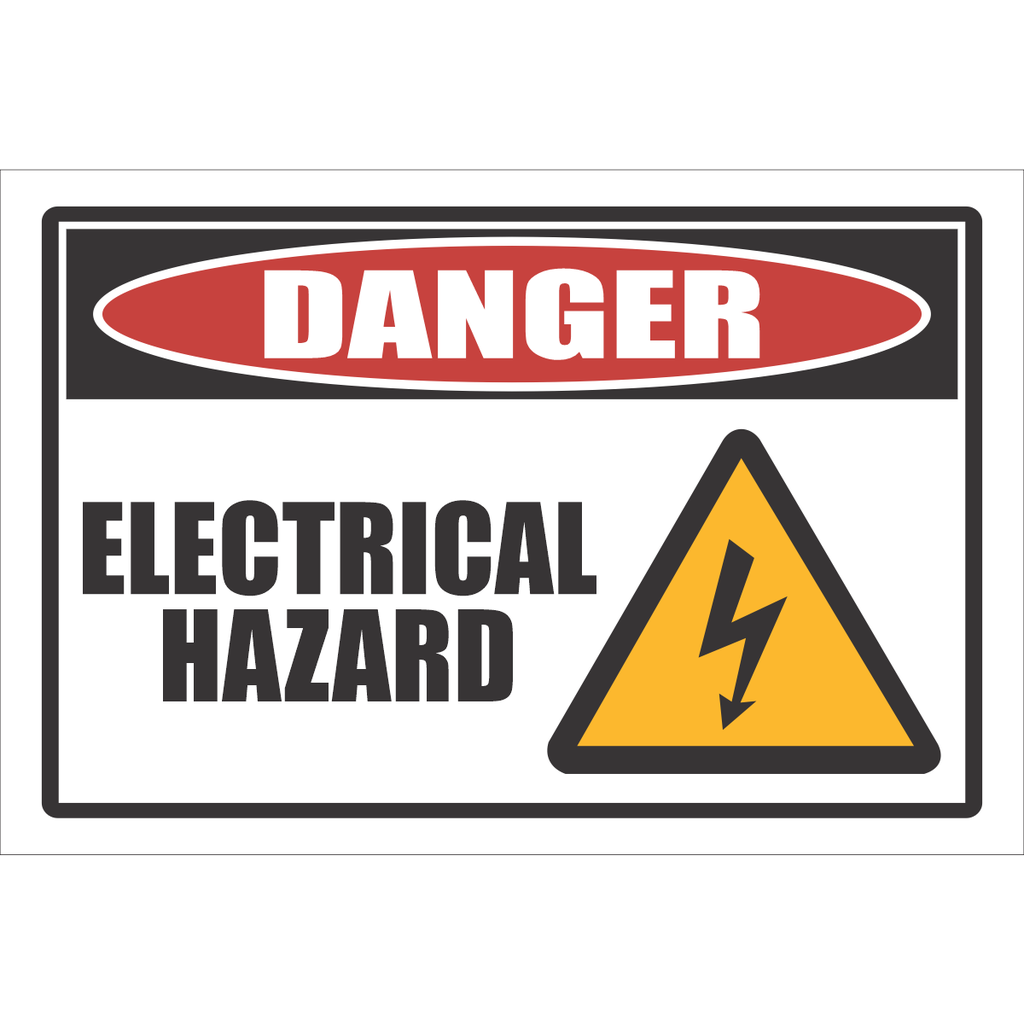 DG33 - Electrical Hazard Danger Sign