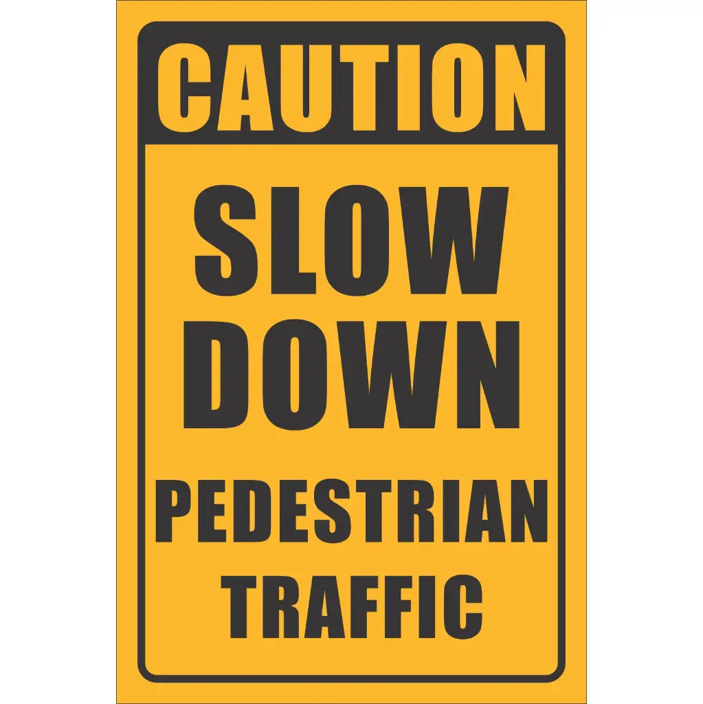 FLS10 - Pedestrian Traffic Sign