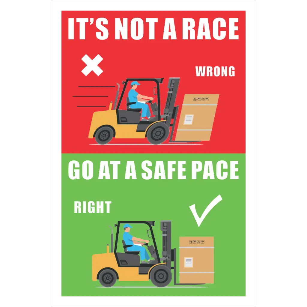 FLS14 - Not A Race Sign