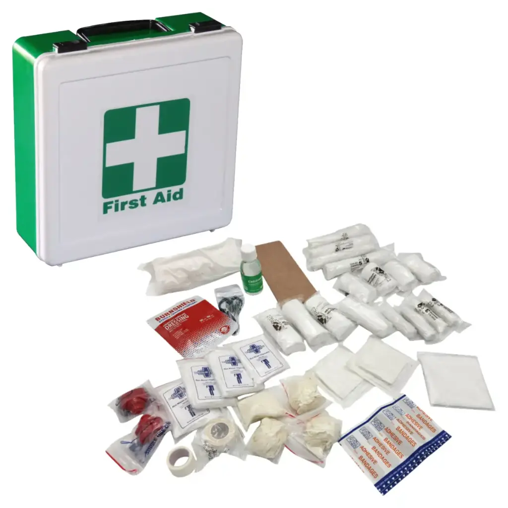 Regulation 3 - First Aid Kit c/w Plastic Suitcase