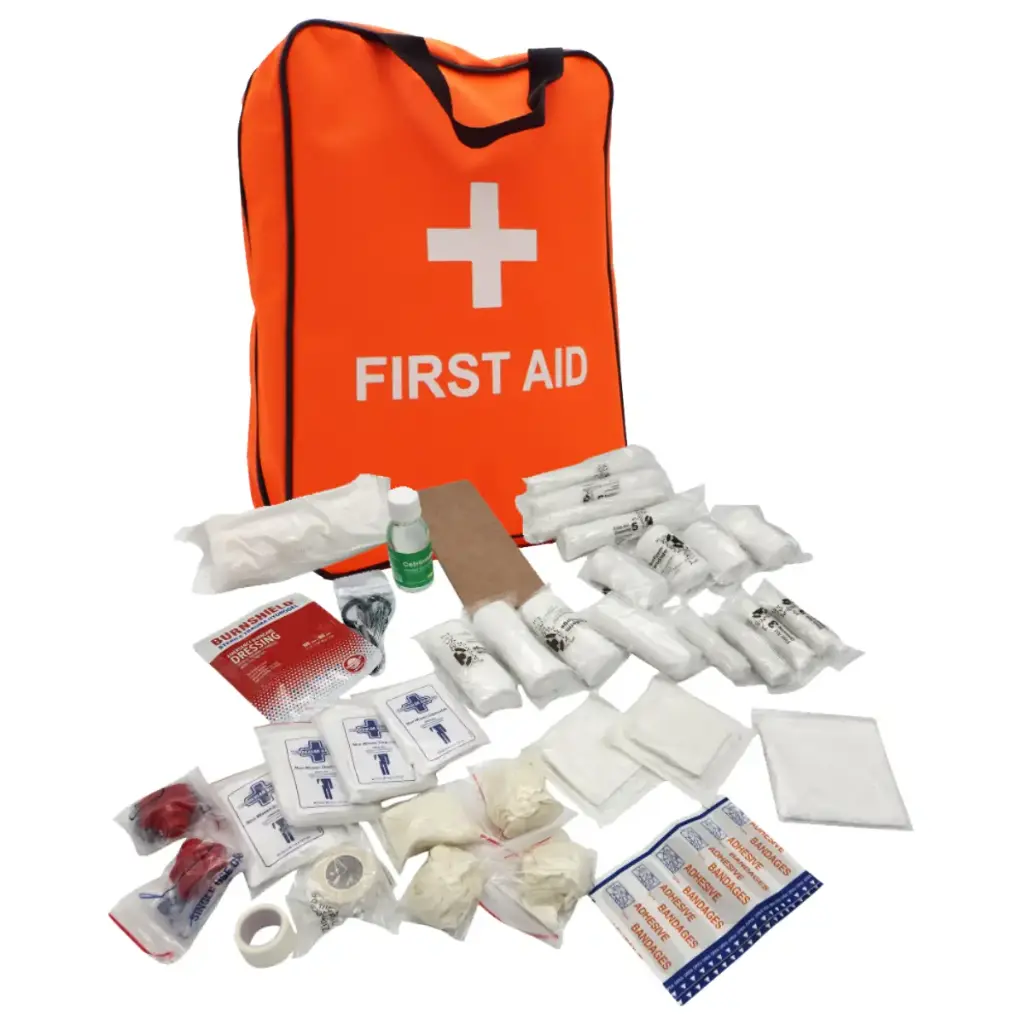 Regulation 3 - First Aid Kit c/w Orange First Aid Bag