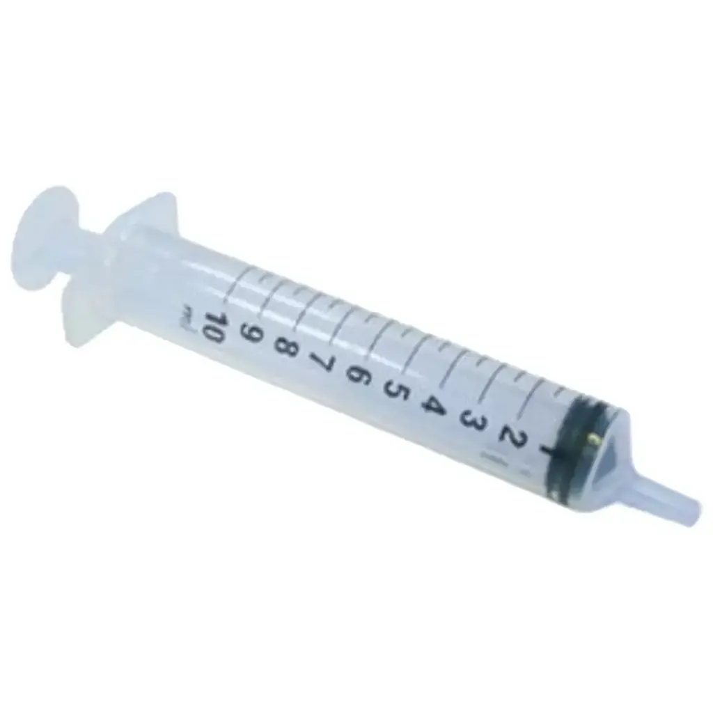 10ml Syringe - 3 Part Luer Slip - Latex Free