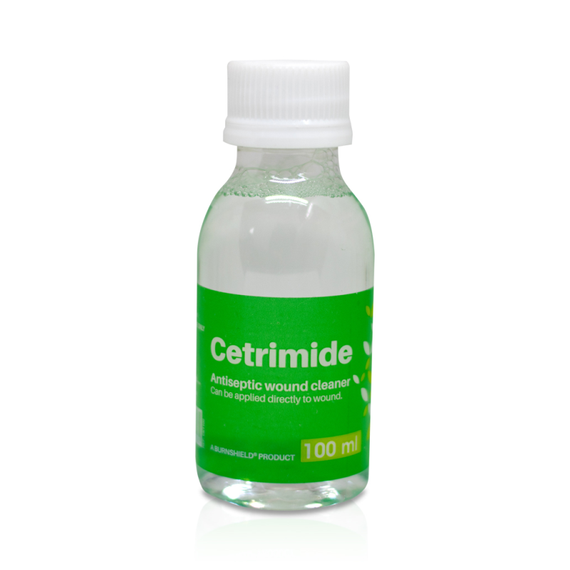 Cetrimide Antiseptic Wound Cleaner – 100ml Bottle