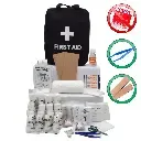 Regulation 3 (Factory) First Aid Kit (Government Spec) with First Aid Bag - Black