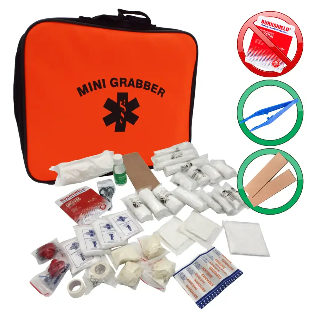 Regulation 3 (Factory) - First Aid Kit (Government Spec) c/w Mini Grabber Bag