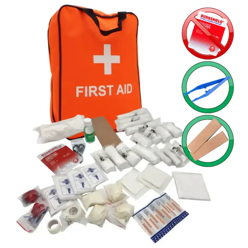 Regulation 3 (Factory) - First Aid Kit (Government Spec) c/w Orange First Aid Bag