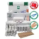 Regulation 3 (Factory) First Aid Kit (Government Spec) with Plastic First Aid Toolbox