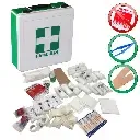 Regulation 3 (Factory) - First Aid Kit (Government Spec) with Plastic Suitcase - Green